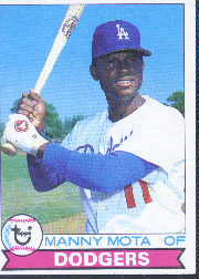 1979 Topps Baseball Cards      644     Manny Mota